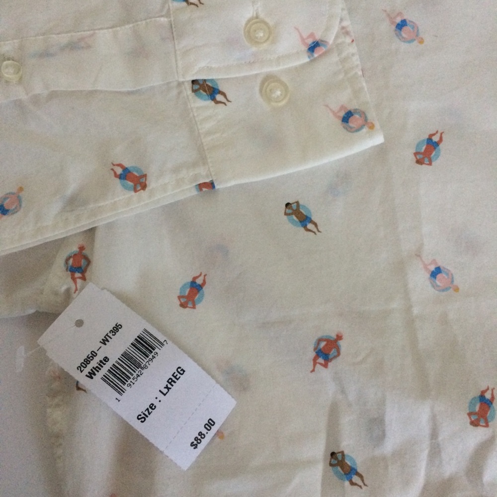 Men’s Bonobos long sleeve shirt men at pool - Picture 6 of 8